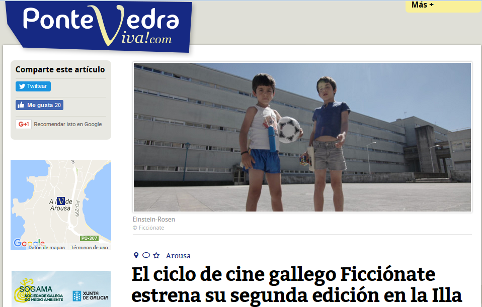 Pontevedra Viva Illa de Arousa Ficcionate