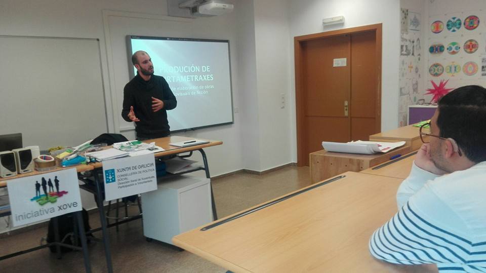 Curso de formación en Santa Comba: produción de curtametraxes