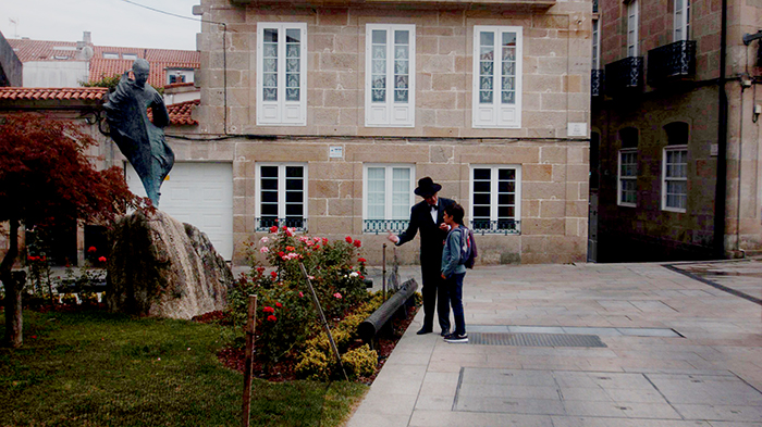 Todo listo para a estrea de Castelao: de chumbo a verba