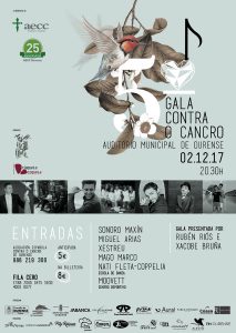 V Gala contra o cancro de Ourense @ Auditorio Municipal de Ourense | Ourense | Galicia | España