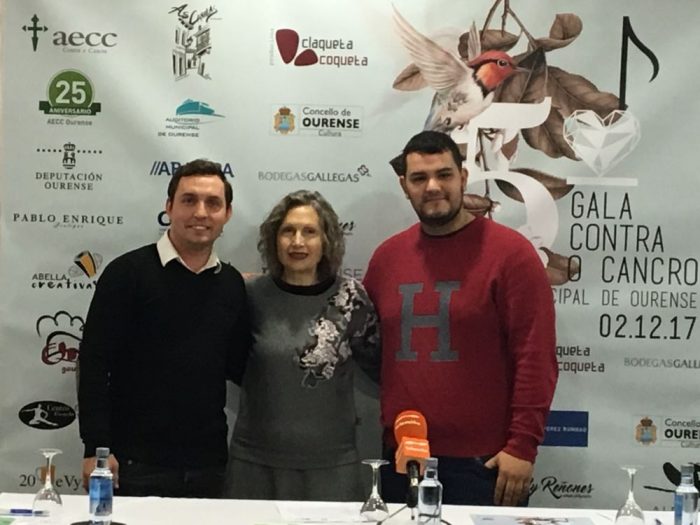 Presentación oficial da V Gala contra o Cancro de Ourense